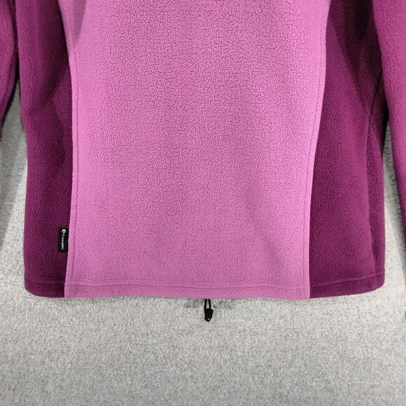 The North Face Full Zip Jacket Wmns S Fleece Pink Flash Dry Outdoor Lightweight - Picture 11 of 13